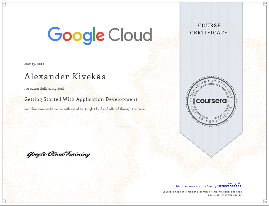 gcp app dev start
